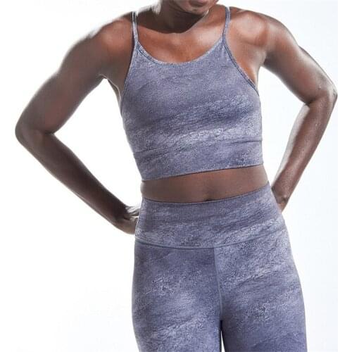 Retro Breathable Padded Workout Gym Yoga Bras Women Naked-feel Fitness Running Underwear Top Push Up Athletic Brassiere XS-XL