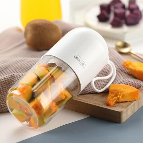 Xiaomi Mijia Deerma Portable Mini Fruit Juicer Kitchen Electric Mixer Capsule Shape Powerful Juice Cup from Xiaomi Youpin