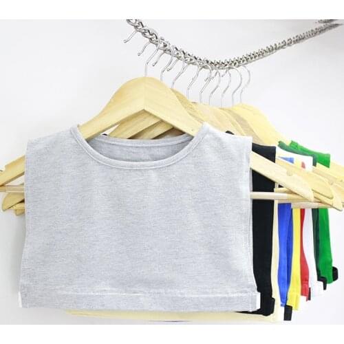 Ladies Womens Fake Collar Cotton Round Detachable Fake Collar Half Tops Decoration Ties False Blouse Neckwear Accessories