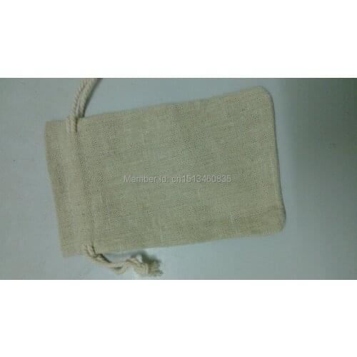 100pcs/lot CBRL jute bags, jute pouch, flax pouch for toiletry/iphone 4,Various colors,size customized,wholesale