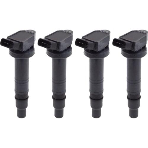 4PCS 90919-02260 Brand New Ignition Coil For Toyota 4Runner Corolla FJ Tacoma Matria Scion xB Lexus ISF 10-14 9091902260