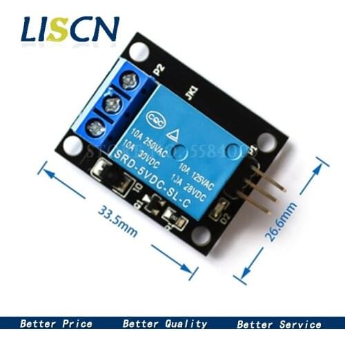 New JQC-3FF-S-Z Module KY-019 5V One 1 Channel Relay Module Board Shield For PIC AVR DSP ARM for arduino Relay