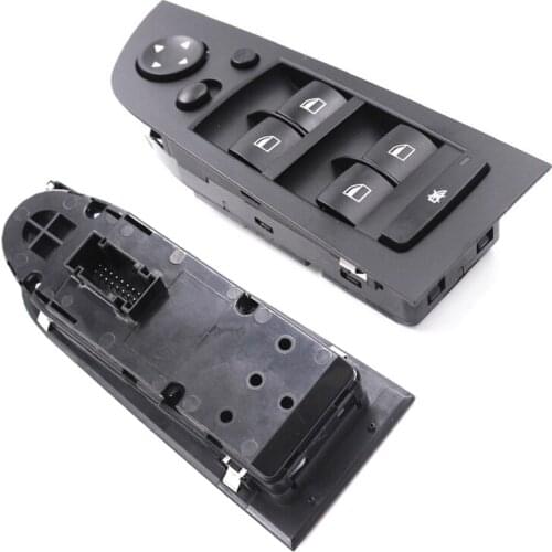 61319217332 Black Panel For BMW E90 318i 320i 325i 335i High Quality Console Left Car Accessories Power Window Control Switch