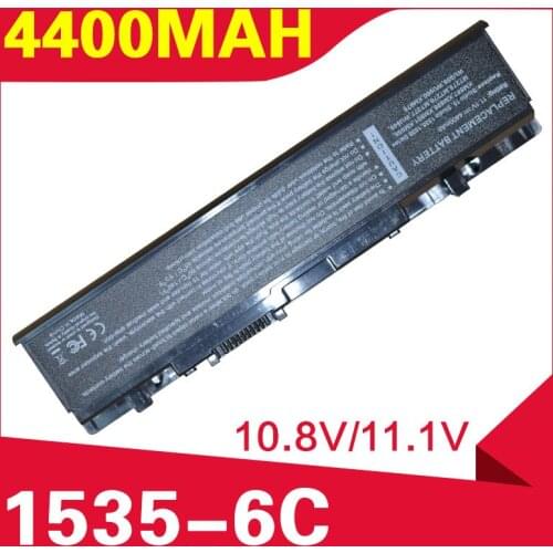 ApexWay 4400mAH Battery Laptop Battery For Dell 312-0701 A2990667 KM958 WU946 FOR Dell Studio 1535 1536 1537 1555 1557 PP33L
