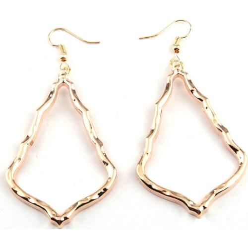 Free shipping Fashion Metal Drop Pendant Earring