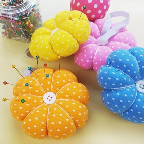 Safety Pins Home Sewing Accessories Ball Shaped Pincushion DIY Craft Needle Pin Cushion Holder Sewing Kit Pincushions Tools