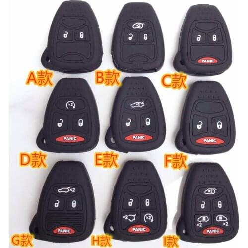For Jeep Commander Compass Renegade Wrangler Cherokee Grand Cherokee Interior FOB Remote Key Case Cover