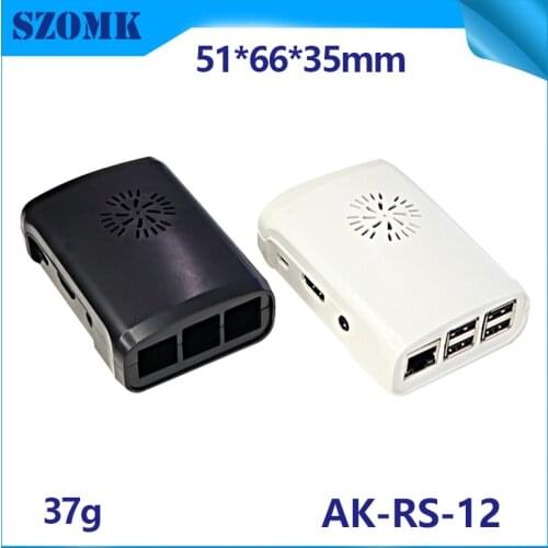 Raspberry Pi 4B Pi 3B No Fan With Blower Plastic Enclosure Szomk Case