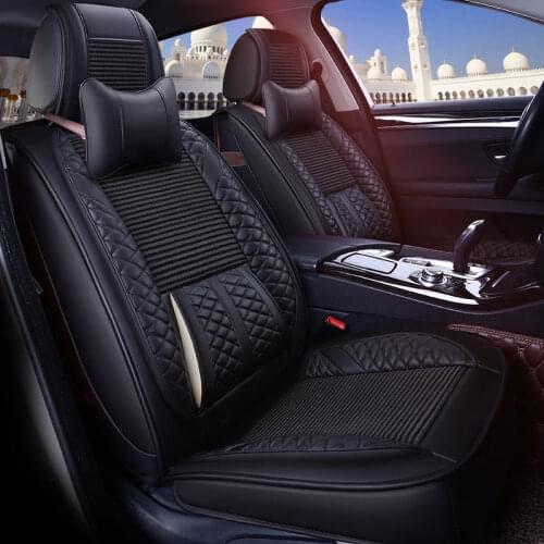 CHE AI REN leather ice silk car seat cover, luxury full liner, suitable for general models