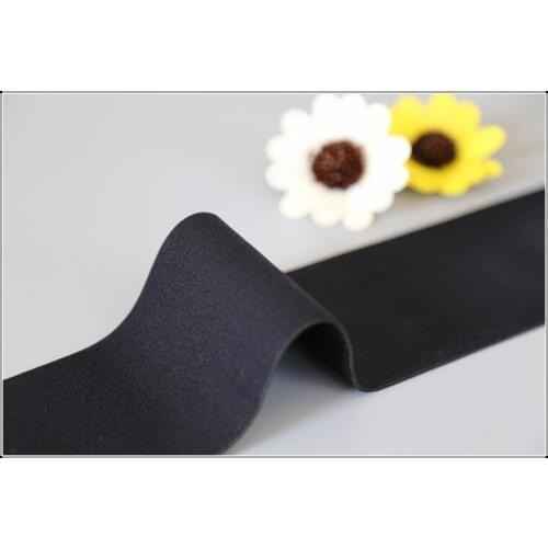 Elastic band with suede soft straps for underwear clothing 25mm 30mm 38mm 50mm width elastic webbing nylon bags 10meters/lot