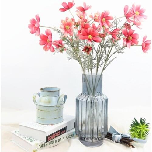 2 Branches 6 Head Silk Cosmos Artificial Flowers Gesang Home Garden Decor Fake Flower Wedding Living Room Decoration Accessories