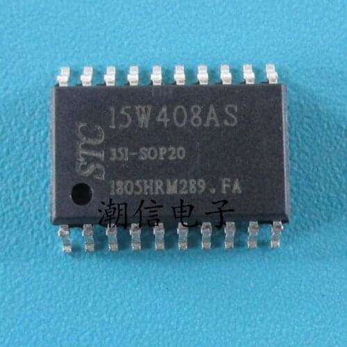 10cps STC15W408AS - 35 I - SOP20 microcontroller