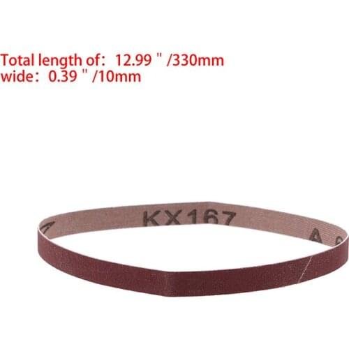 1PC Sandpaper 330*10mm Abrasive Sanding Belt 600 Grit Sander Grinding Polishing Soft Metal Accessory Woodworking Abrasive Tool