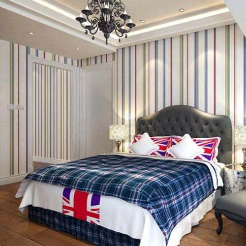 Beibehang modern minimalist liquid for kid striped wallpaper papel de parede roll wall paper for living room bedroom sofa backro