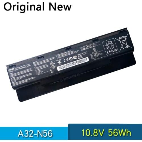 Original A32-N56 Laptop Battery For ASUS N46 N46VM N46V N46VZ N46VJ N56 N56V N56VJ N56VZ N56VM N76 N76VJ N76VM N76VZ A33 A31-N56
