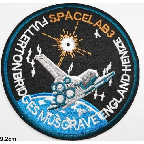 Shuttle Iron On Patches Embroidered Clothes Patch For Clothing Clothes Stickers Garment Apparel Accessories