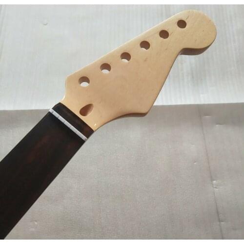 FRETLESS Rosewood Fretboard Electric Guitar Neck replace Maple 22 Frets parts