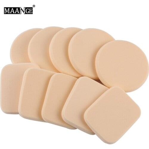 Water Swellable Face Powder Puffs