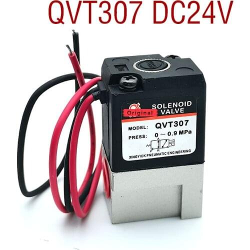 QVT307 DC24V vacuum solenoid valve 2/3 solenoid valve