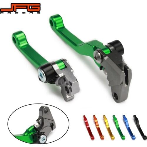 Motorcycle CNC Billet Pivot Foldable Brake Clutch Levers For KAWASAKI KLX 450R KLX450R 2008 2009 2010 2011 2012 2013 2014 2015