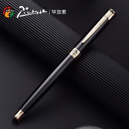 Picasso 903 Roller Ball Pen Flower King of Sweden with Ink Refill, Multi-Color Optional Office Business School Writing Gift Pen