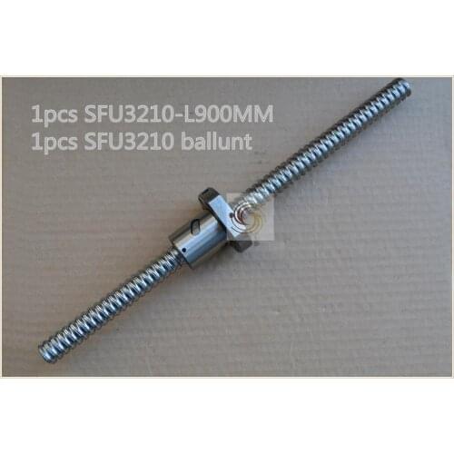 Diameter 32mm ball screw SFU3210 length 900mm plus RM3210 ball nut CNC DIY Carving machine 1pcs
