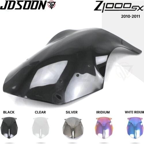 Windshield WindScreen For Kawasaki ninja Z1000 SX 1000SX Z1000SX Z1000-SX 2011 2012 2013 2014 2015 2016 Z1000 SX Black