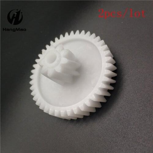 2pcs Meat Grinder Spare Parts Mincer Gear for Zelmer 793636 (187.0004) Bosch VITEK KAMBROOK Polaris WEST BIMATEK CAMERON ROLSEN