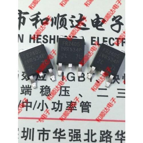 10pcs/lot IRFR2405 New Spot TO-252 55V 56A