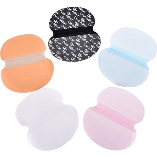 10 Pcs new Summer Deodorants Underarm Sweat Pads Dress Clothing Perspiration Pads For Women Absorbing Pads For Armpits 5 colors