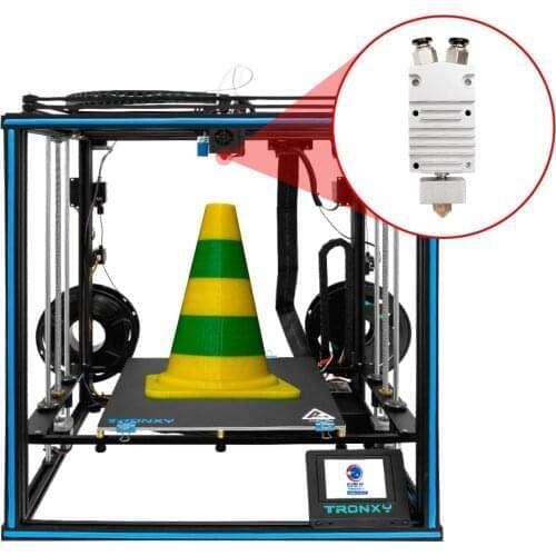 Tronxy X5SA-2E 3D Printer Dual Extruder 2 in 1 out 330*330*400mm Two Colors Head DIY KitsPrinting impresora 3d Drucker