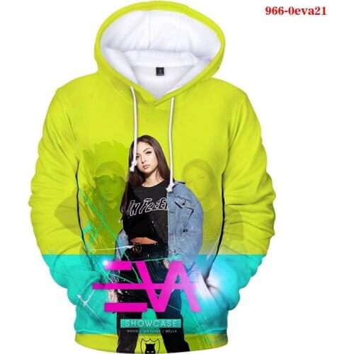 Eva Queen 3d Hoodies Streetwear Hip Hop Funny Hoodies Casual Femme Hooded Sweatshirt Oversize 3D Print Fashion Eva Homme 2021