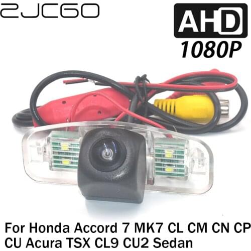 ZJCGO Car Rear View Reverse Backup Parking Reversing Camera for Honda Accord 7 MK7 CL CM CN CP CU Acura TSX CL9 CU2 Sedan