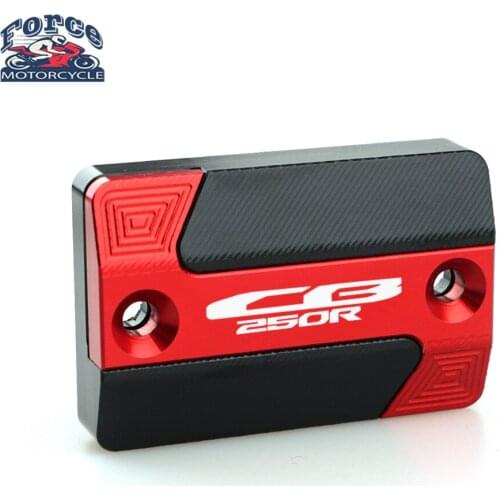 With Logo CB250R Motocycle high quality Front Brake Fluid Reservoir Cap Cover For HONDA CB250R CB 250R CB 250 R 2018 2019 2020