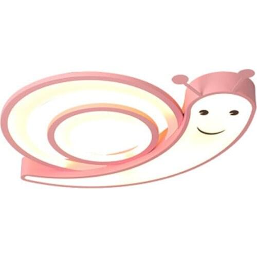 Snails childrens room ceiling chandelier pink/blue/white led chandelier Hardware+acrylic modern chandelier lighting fixtures