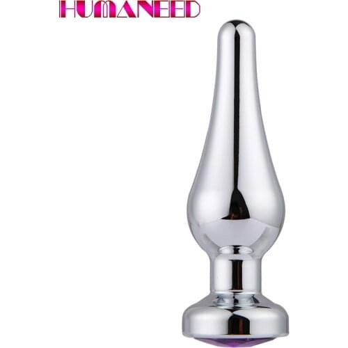 Men Metal Anal Plug Anus Expander Dilator Intimate Product Stainless Steel Butt Plug Private Dildo Sex Toys for Women Lesbian