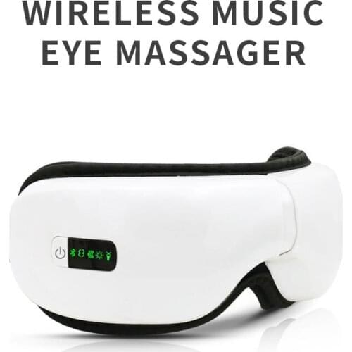 3D Intelligent Eye Massage Safe Vibration Air Pressure Hot Compress Bluetooth Eye Mask Eye Protector Eye Massage Care Device