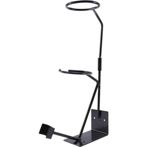 Bracket Gravity Feed Paint Holder Sprayer Stand With Strainer Holder Wall Bench Paint Tools Parts