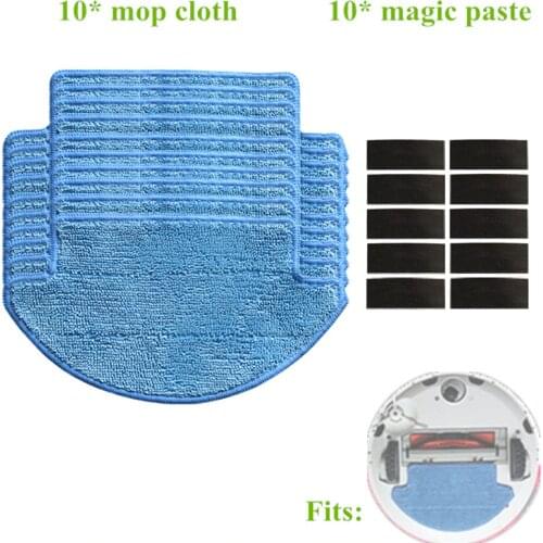 Robotic Vacuum Cleaner Mop Cloths Magic Paste for Xiaomi Mi Robot Vacuum Cleaner Mop Parts Accessories