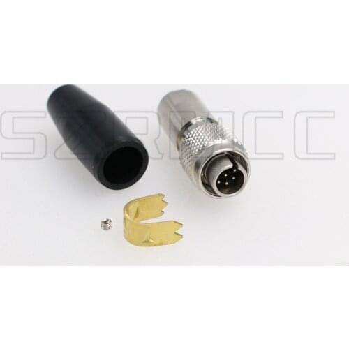 Original Hirose MXR Series Cable Mount Plug MXR-8P-8P 8 Pin Contacts Solder Circular Connector Plug