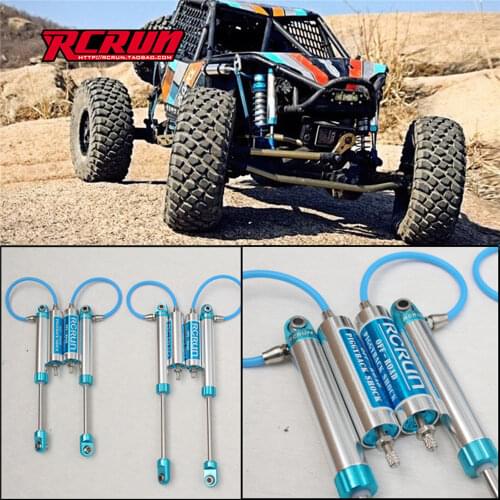 106mm 125mm Negative Pressure Shock Absorbers for Axial RR10 90048 90053 Off-road Piggyback RC Car Traction Parts