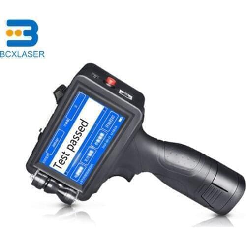 Factory price easy portable handled mini inkjet printer for QR code, bar code, pictures, date and so on