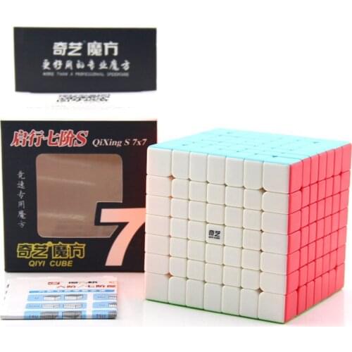Qiyi Qixing S 7x7 Magic Cube Puzzl Toy , 7x7x7 Professional Speed Cube Educational Toys Champion Competition Cube