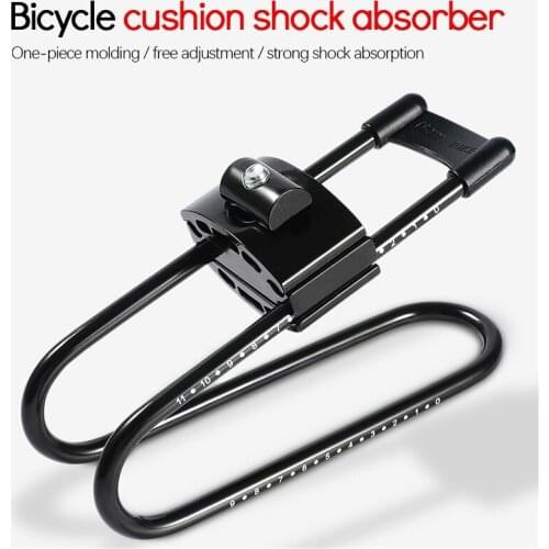 Adjustable Bicycle Saddle Shock Absorber Accessories MTB Seat Saddle Suspension Shocks Alloy Spring Steel Bicycle Parts