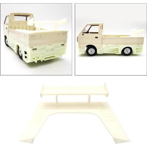 RC Car Tail Wing Spoiler for 1/10 WPL D12 RC Car DIY Modification Decor