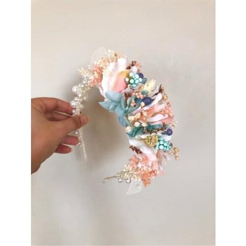 Jewelry For wedding Headbands Tiaras And Crowns Garland Engagement Hair Accessories For Bride