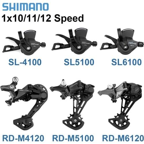Shimano Deore Shift Lever SL-M4100 M5100 M6100 10/11/12 Speed MTB Derailleurs Set RD-M4100/M5100/M6100SGS Mountain Bike Parts