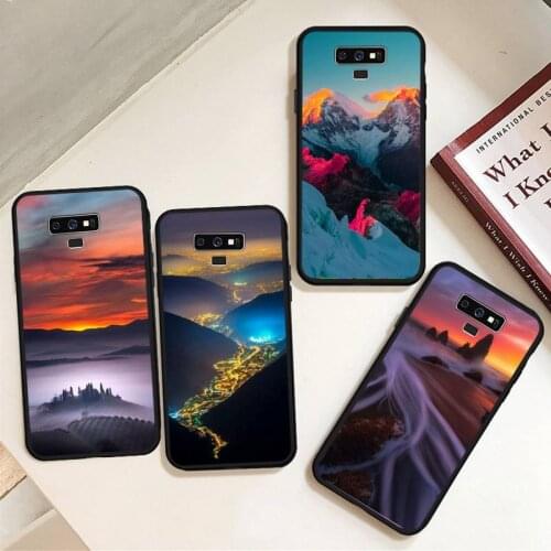 Bewutiful Alpine landscape phone case for Samsung A50 A51 A71 A20E A20S S10 S20 S21 S30 Plus ultra 5G M11 funda cover