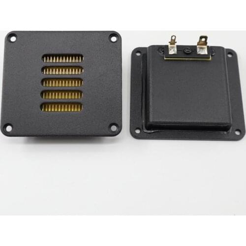 2pcs 65 x 73 mm AMT aluminum foil speaker air motion transformer ribbon tweeter for car speaker home theater