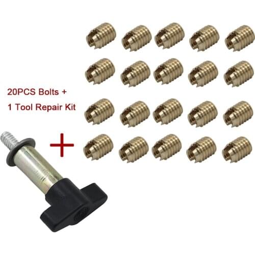 For 1996 - 2018 Harley Touring FLH/T FLHX FLHR Batwing Batwing Fairing Insert Repair Screws Nuts Brass For Street Electra Glide